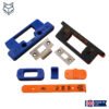 Atlantic UK Tubular Latch Faceplate Jig Router Template Kit for 35/40/44 Door and Frame