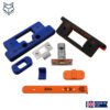 ERA Tubular Latch Faceplate Jig Router Template Kit for 35/40/44 Door and Frame