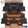 76mm (3 inch) and 102mm (4 inch) Hinge Jigs for Door and Door Frame Dual Pack