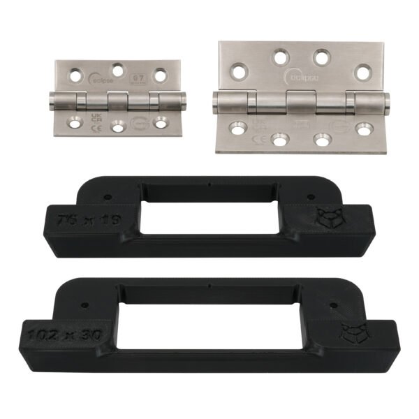 1_slim_basic 76mm (3 inch) and 102mm (4 inch) Slimline Basic Hinge Jigs for Door and Door Frame